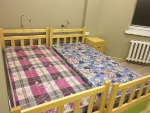 кровать детская массив