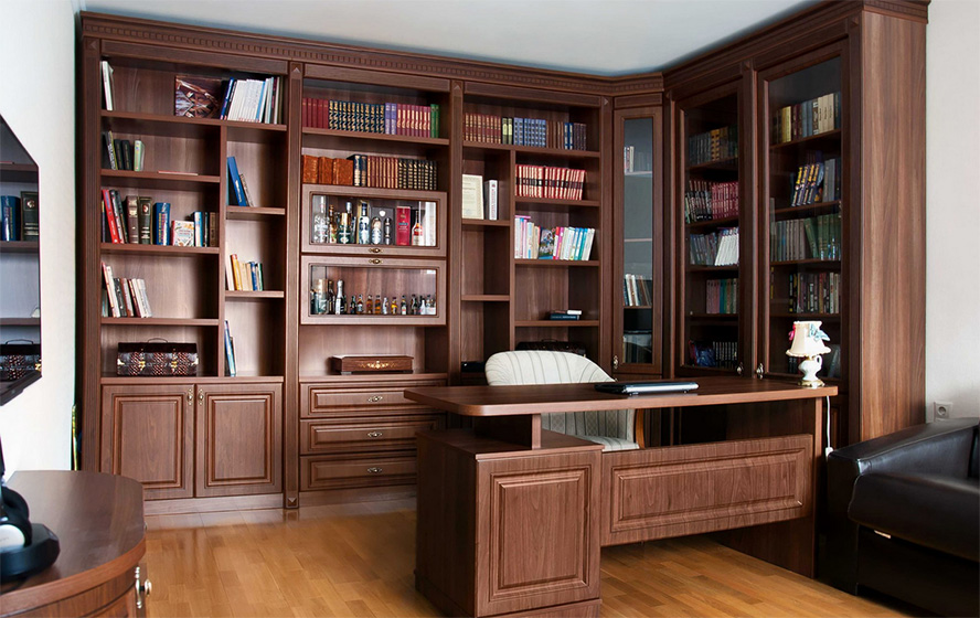 Мебель для библиотеки на заказ