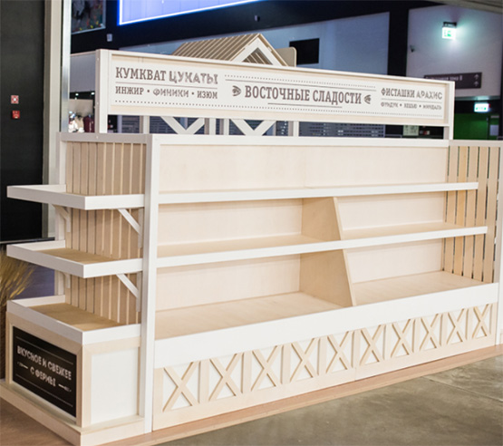 Мебель для кафе, магазина из массива дерева и мебельной фанеры