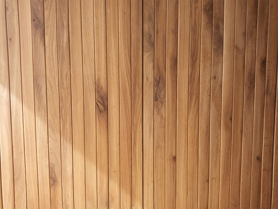 Стеновые панели из массива и шпона