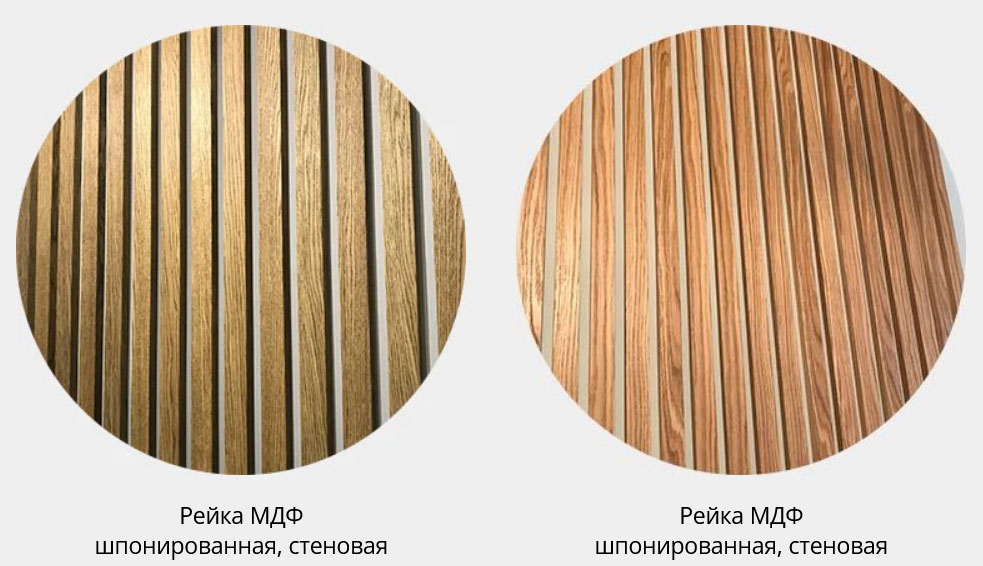 Стеновые панели из массива и шпона