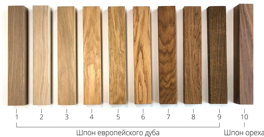 Стеновые панели из массива и шпона