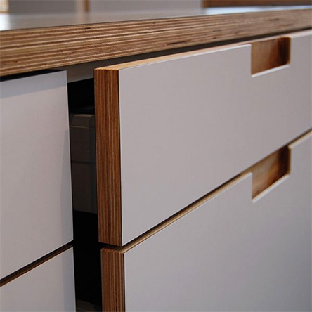 Кухня на заказ из мебельной фанеры от производителя