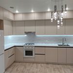 бежевая кухня