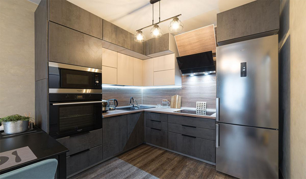 Кухня лофт на заказ от производителя. Образцы работ