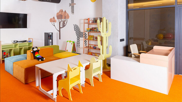 Мебель детская для игровых зон, комнат, уголков