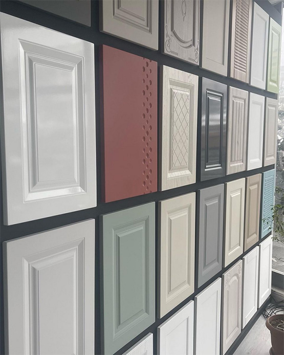 фрезерованные фасады образцы