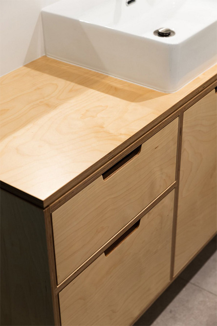 Мебель в ванную из фанеры
