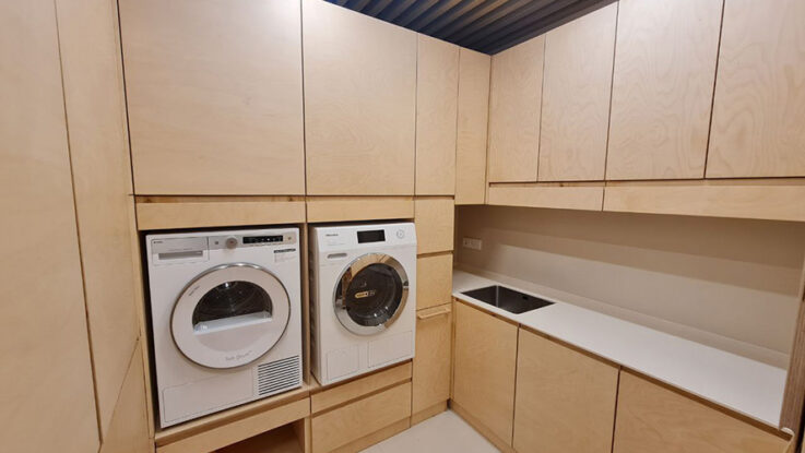 Мебель в ванную из фанеры