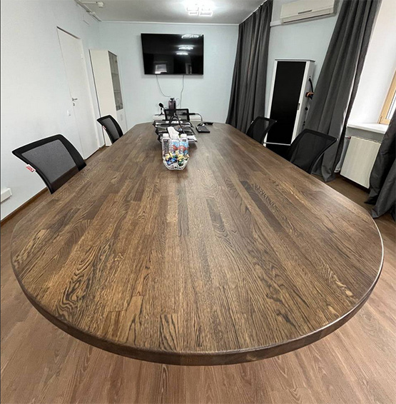 Столешницы из массива дерева на заказ