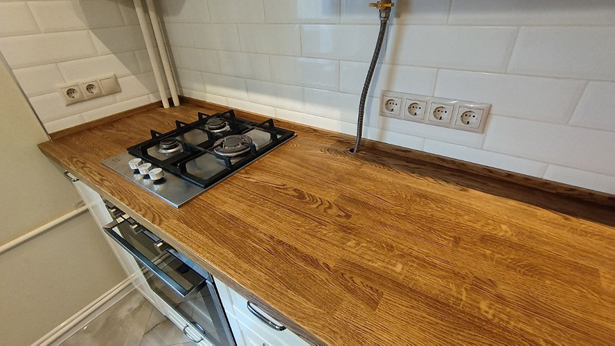 Столешницы из массива дерева на заказ