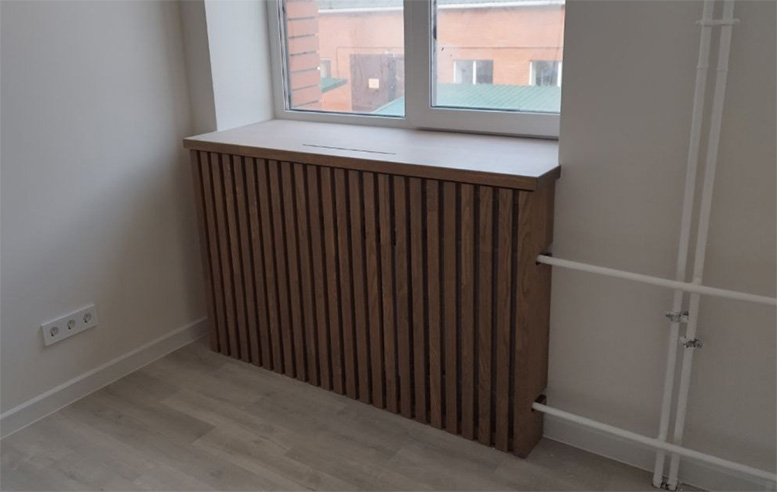 Деревянный подоконник на заказ