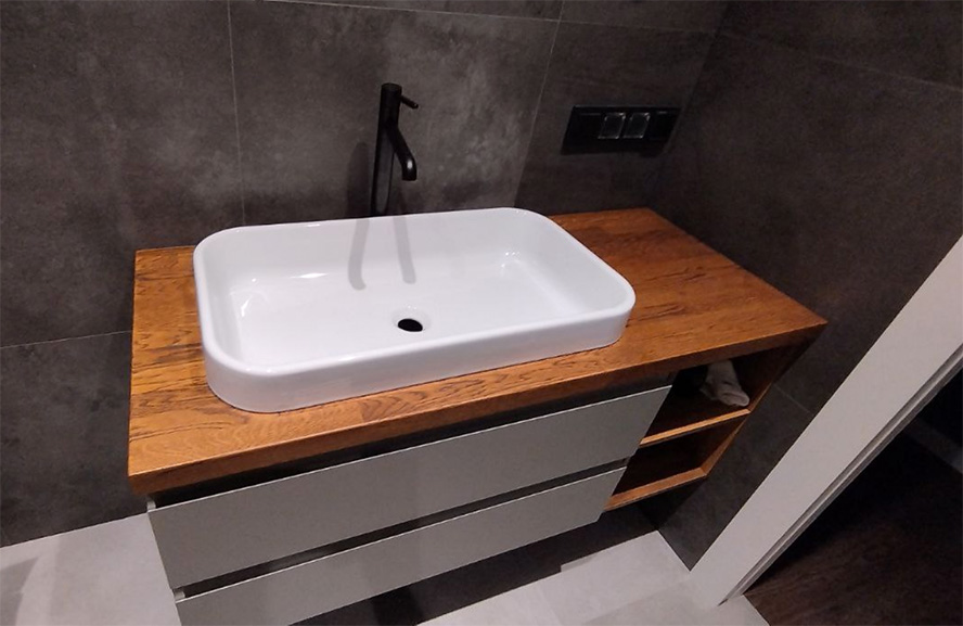 Столешницы из массива дерева на заказ