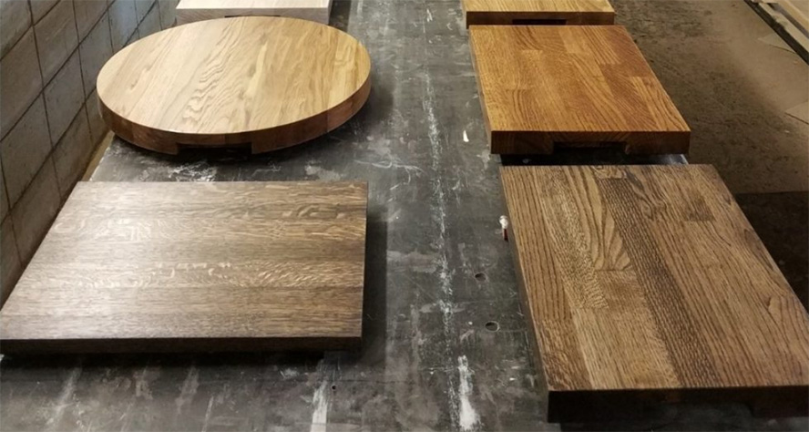 Столешницы из массива дерева на заказ