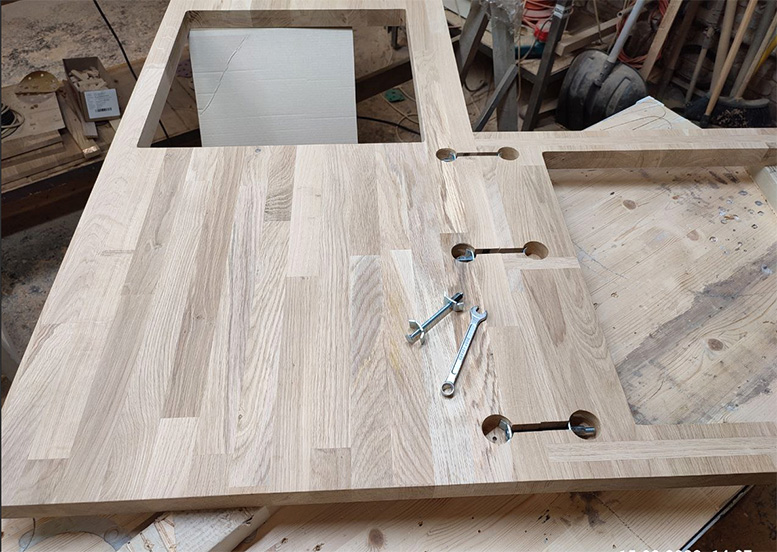 Столешницы из массива дерева на заказ