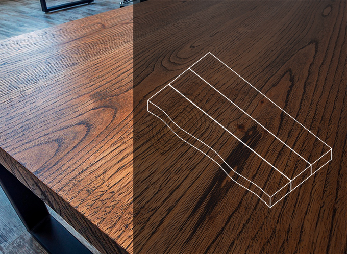 Деревянный подоконник на заказ