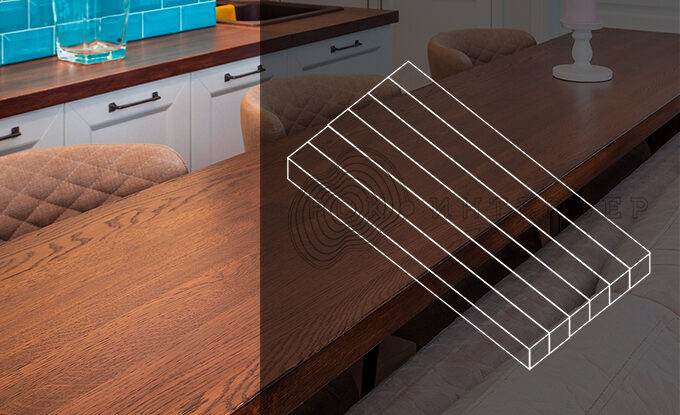 Деревянный подоконник на заказ