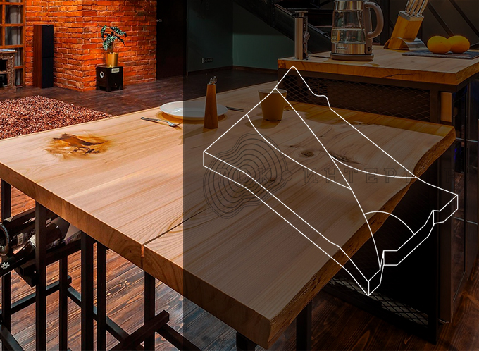 Деревянный подоконник на заказ