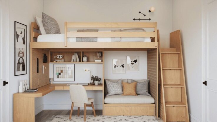 Детская кровать-чердак под заказ